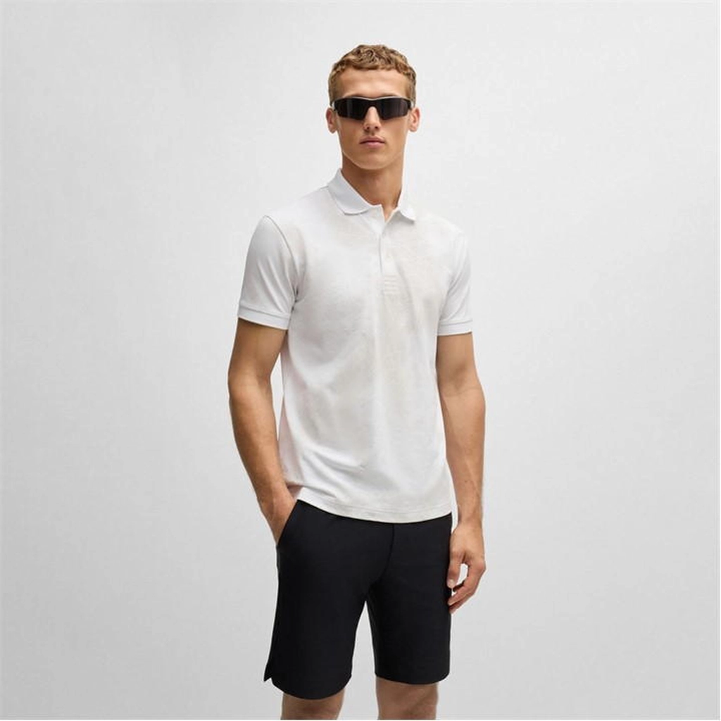 Hugo Boss Paddy 3 Polo Shirt - White